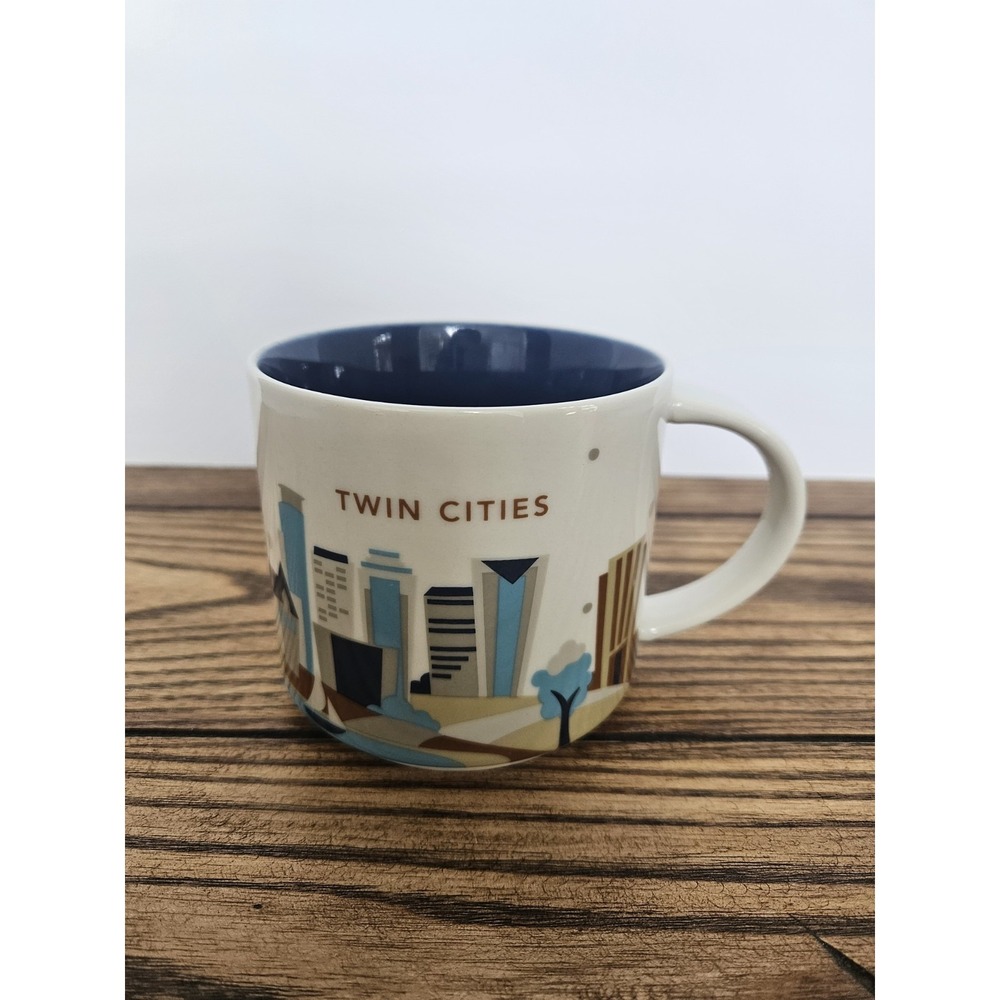 Starbucks Twin Cities Mug You Are Here Collection 14oz Coffee Cup Minnesota YAH‎